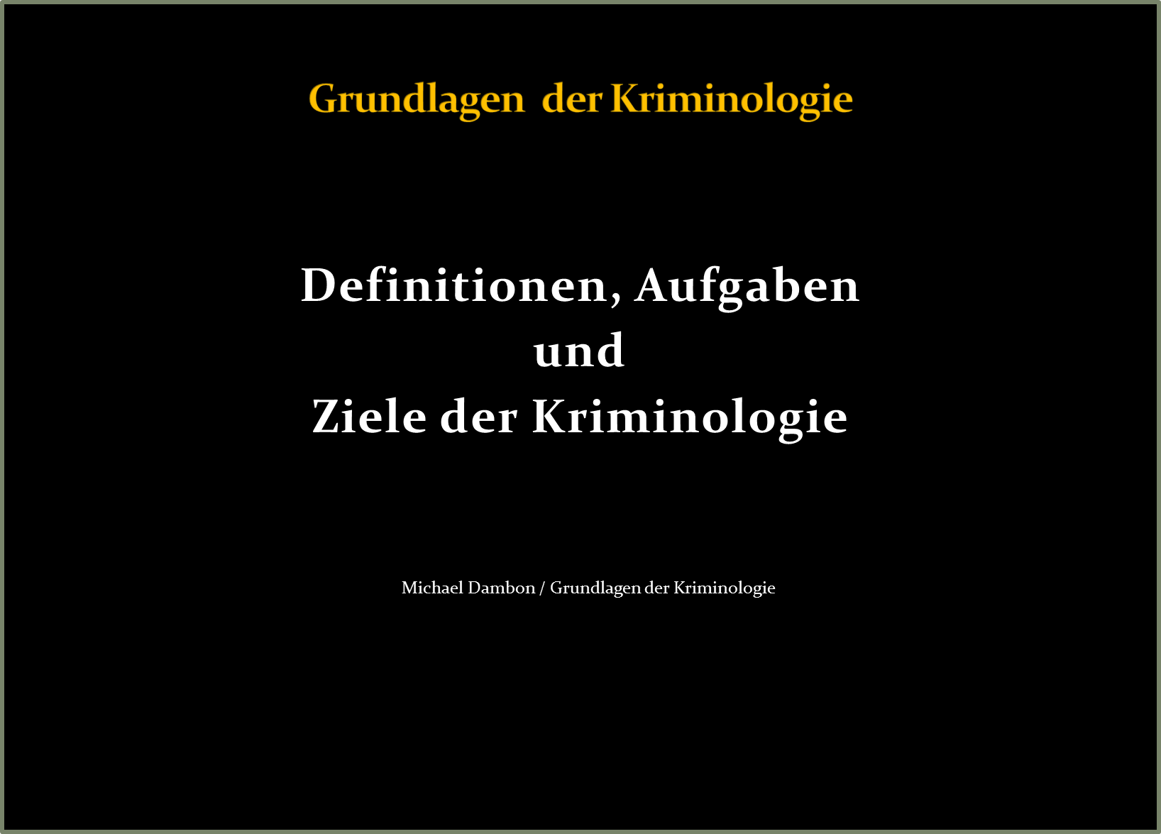 Was Ist Der Unterschied Zwischen Kriminologie Und Kriminalistik Kriminologie
